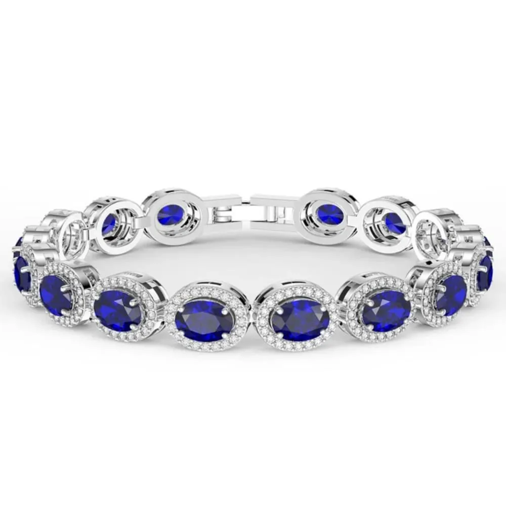 Blue Sapphire Bracelet