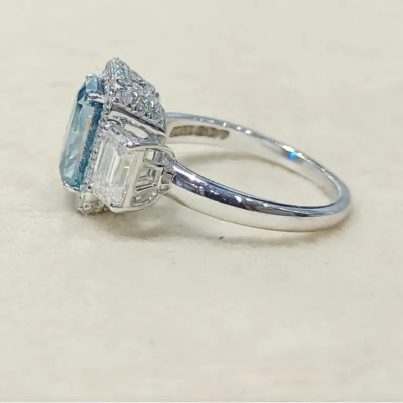 Blue Stone Ring view 2