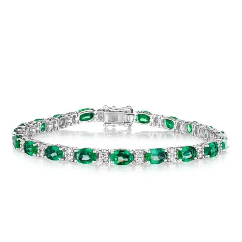 Emerald Bracelet view 1