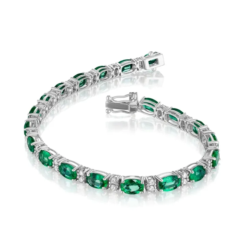 Emerald Bracelet view 3